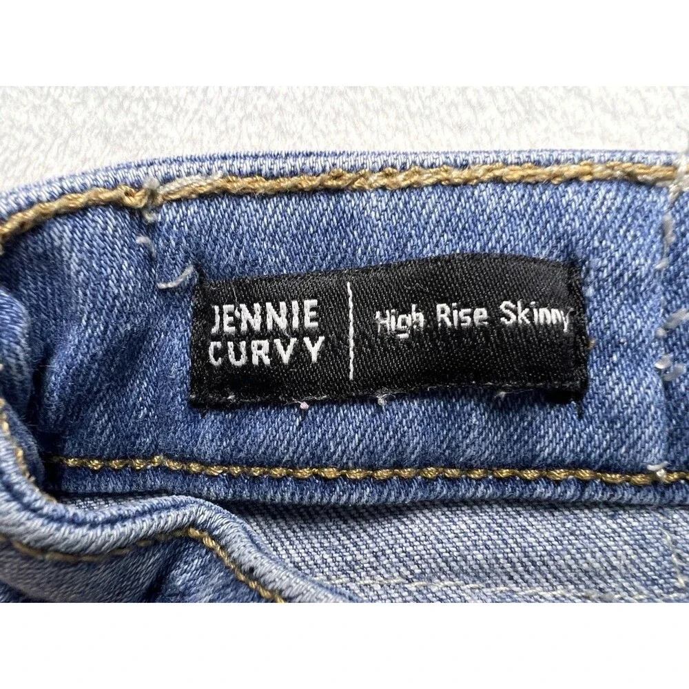 True Religion Jeans Size 29 Womens Jennie Curvy High Rise Skinny Blue Denim